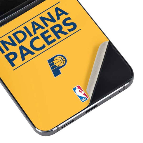 NBA Indiana Pacers Standard - Yellow Galaxy Z Flip5 5G Skin