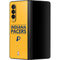 NBA Indiana Pacers Standard - Yellow Galaxy Z Fold3 5G Skin