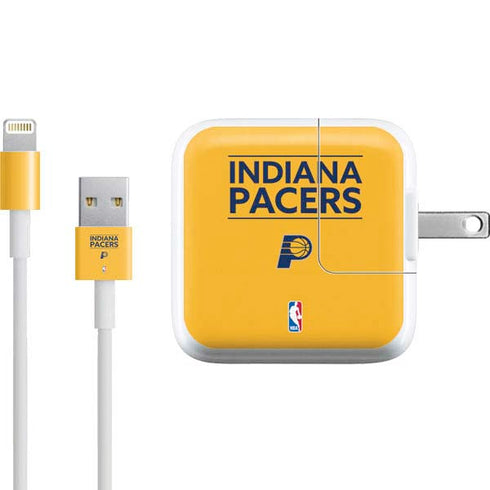 NBA Indiana Pacers Standard - Yellow iPad Charger (10W USB) Skin