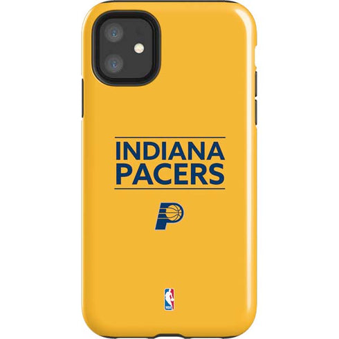 NBA Indiana Pacers Standard - Yellow iPhone 11 Impact Case