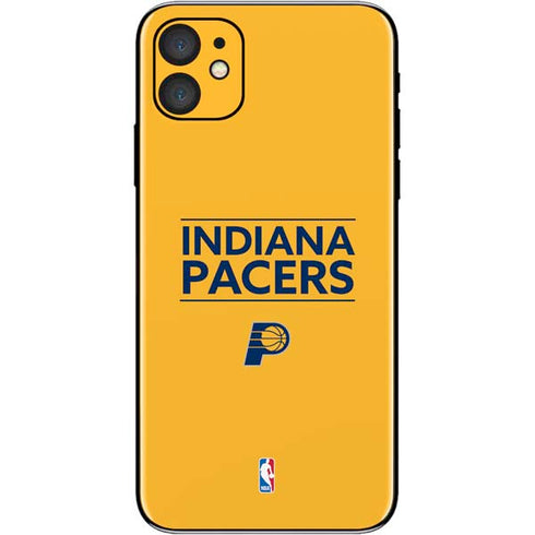 NBA Indiana Pacers Standard - Yellow iPhone 11 Skin