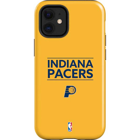NBA Indiana Pacers Standard - Yellow iPhone 12 Mini Impact Case