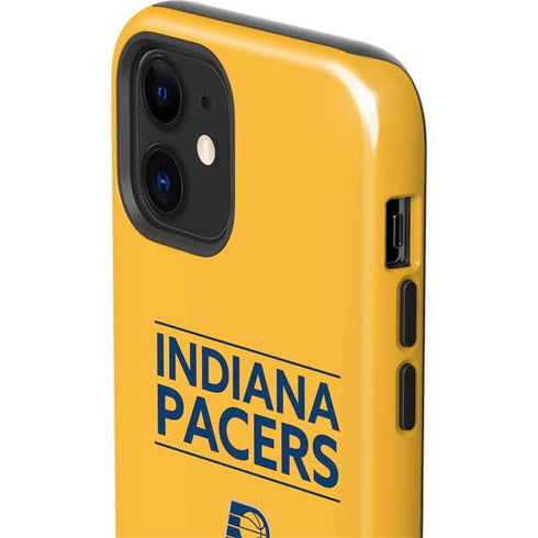 NBA Indiana Pacers Standard - Yellow iPhone 12 Mini Impact Case