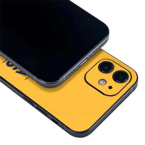 NBA Indiana Pacers Standard - Yellow iPhone 12 Mini Skin