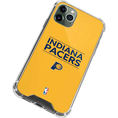 NBA Indiana Pacers Standard - Yellow iPhone 12 Pro Clear Case