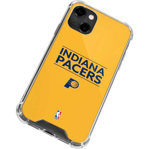NBA Indiana Pacers Standard - Yellow iPhone 14 Clear Case