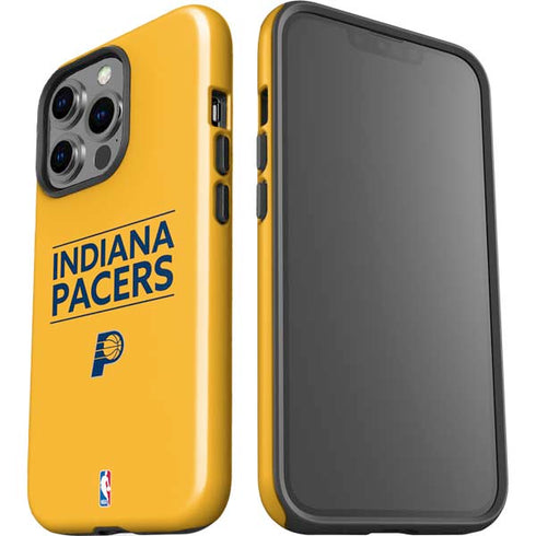 NBA Indiana Pacers Standard - Yellow iPhone 14 Pro Impact Case
