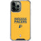 NBA Indiana Pacers Standard - Yellow iPhone 14 Pro Max Clear Case