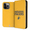 NBA Indiana Pacers Standard - Yellow iPhone 14 Pro Max Folio Case