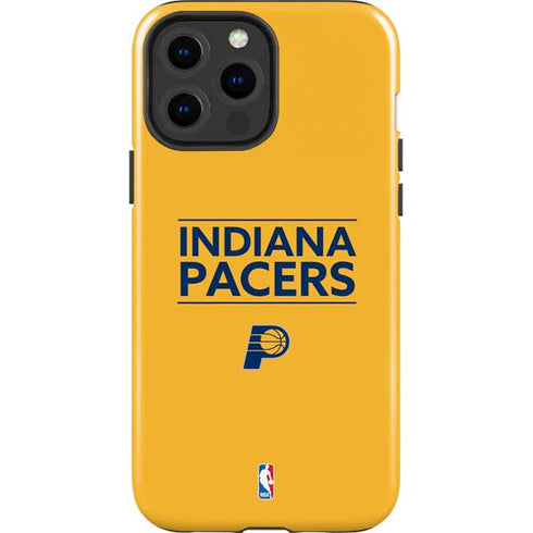 NBA Indiana Pacers Standard - Yellow iPhone 15 Pro Max Impact Case
