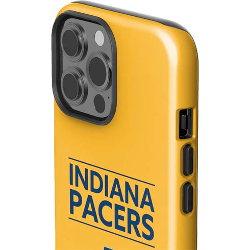 NBA Indiana Pacers Standard - Yellow iPhone 15 Pro Max Impact Case
