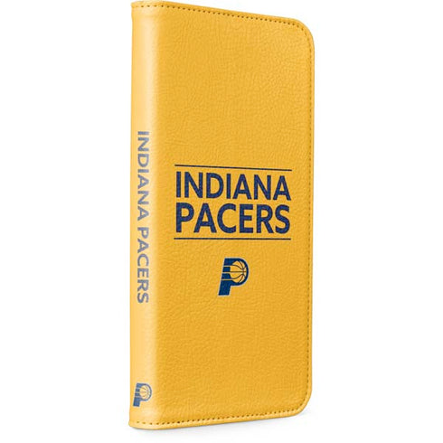 NBA Indiana Pacers Standard - Yellow iPhone 15 Plus Folio Case