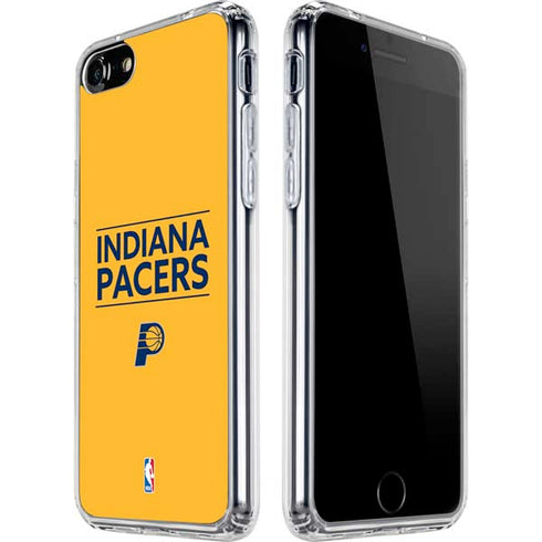 NBA Indiana Pacers Standard - Yellow iPhone SE (2nd & 3rd Gen) Clear Case