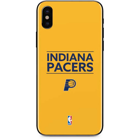 NBA Indiana Pacers Standard - Yellow iPhone X Skin