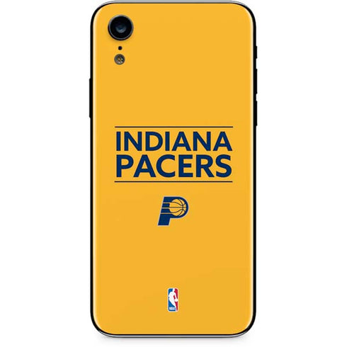 NBA Indiana Pacers Standard - Yellow iPhone XR Skin