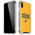 NBA Indiana Pacers Standard - Yellow iPhone XS Max Clear Case