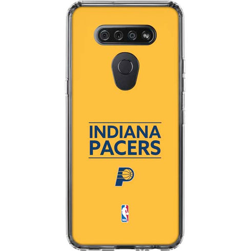 NBA Indiana Pacers Standard - Yellow LG K51/Q51 Clear Case