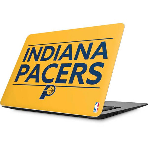 NBA Indiana Pacers Standard - Yellow Apple MacBook Skin