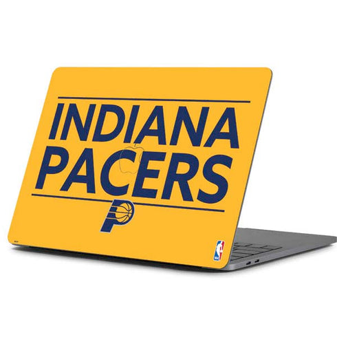 NBA Indiana Pacers Standard - Yellow Apple MacBook Pro 13-inch Skin