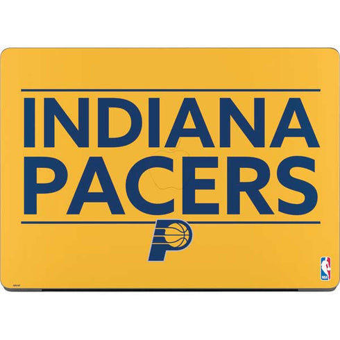 NBA Indiana Pacers Standard - Yellow MacBook Pro 14in (2021-24) Skin