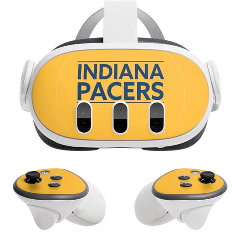 NBA Indiana Pacers Standard - Yellow Meta Quest 3 Skin
