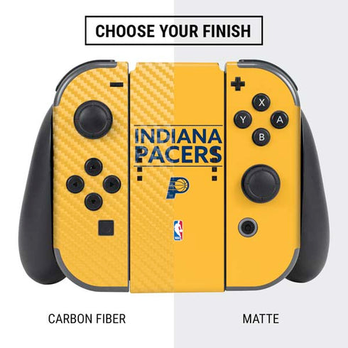NBA Indiana Pacers Standard - Yellow Nintendo Switch Bundle Skin