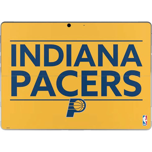 NBA Indiana Pacers Standard - Yellow Surface Pro 9 Skin