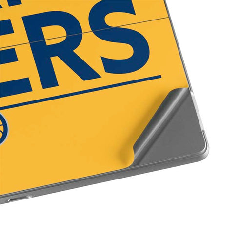NBA Indiana Pacers Standard - Yellow Surface Pro 9 Skin