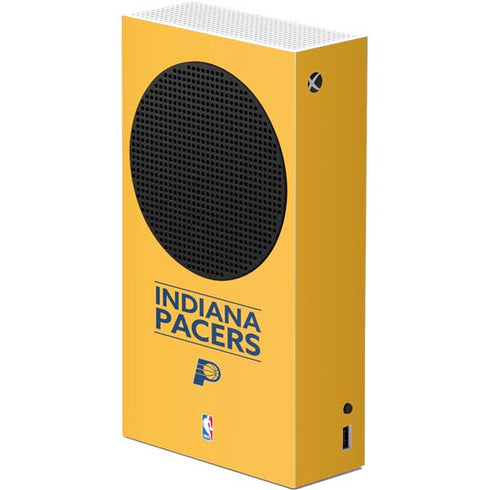 NBA Indiana Pacers Standard - Yellow Xbox Series S Console Skin