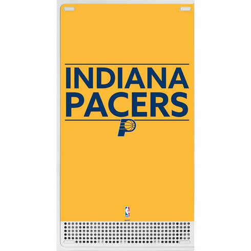 NBA Indiana Pacers Standard - Yellow Xbox Series S Console Skin
