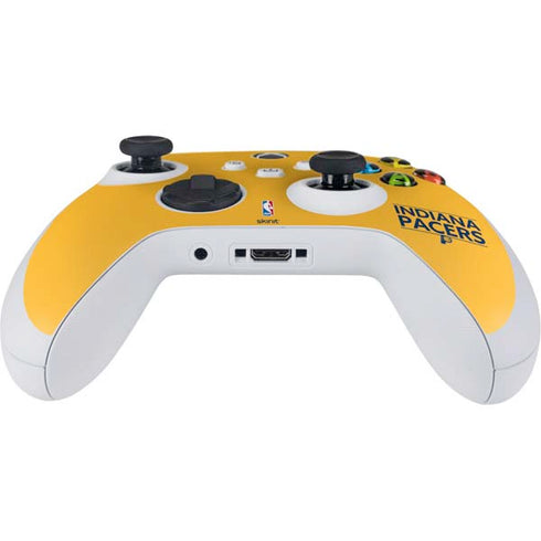 NBA Indiana Pacers Standard - Yellow Xbox Series S Controller Skin