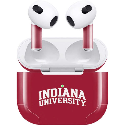 Indiana University Hoosiers Apple AirPods (3rd Gen 2021) Skin