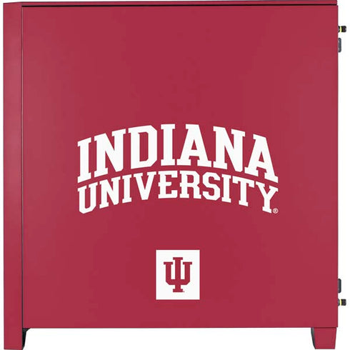Indiana University Hoosiers Corsair 4000D Tempered Glass Mid-Tower ATX Case Skin