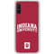 Indiana University Hoosiers Galaxy A10e Clear Case