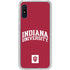 Indiana University Hoosiers Galaxy A10e Clear Case