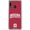 Indiana University Hoosiers Galaxy A30 Clear Case