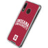 Indiana University Hoosiers Galaxy A30 Clear Case