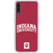 Indiana University Hoosiers Galaxy A50 Clear Case