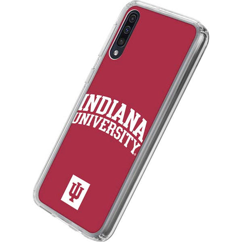 Indiana University Hoosiers Galaxy A50 Clear Case