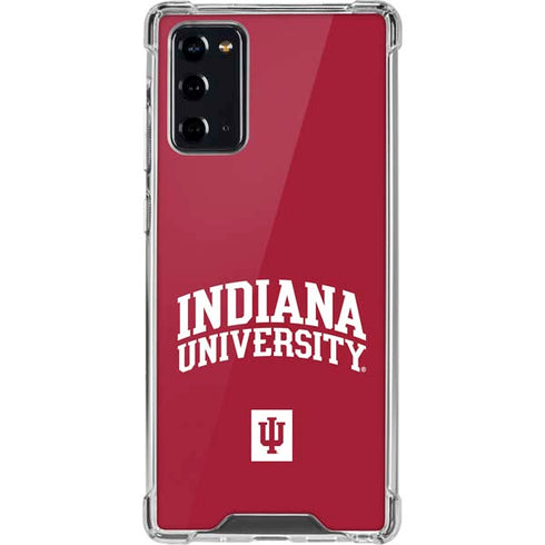 Indiana University Hoosiers Galaxy Note20 5G Clear Case