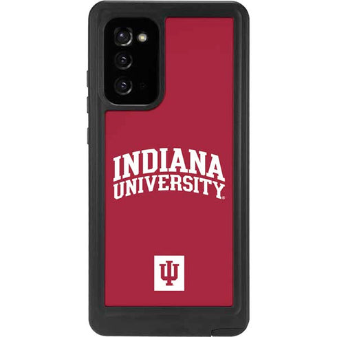 Indiana University Hoosiers Galaxy Note20 5G Waterproof Case