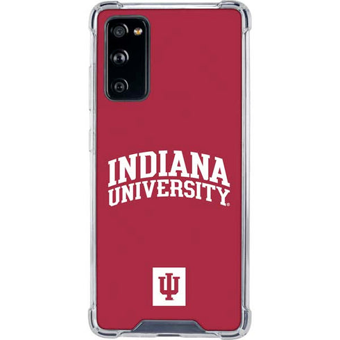 Indiana University Hoosiers Galaxy S20 FE Clear Case