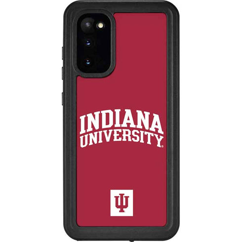 Indiana University Hoosiers Galaxy S20 Waterproof Case