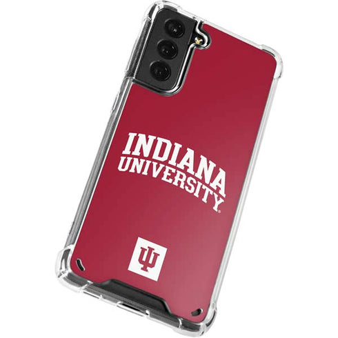 Indiana University Hoosiers Galaxy S21 5G Clear Case