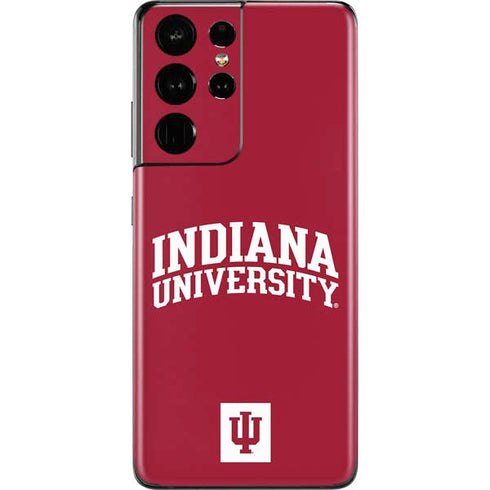 Indiana University Hoosiers Galaxy S21 Ultra 5G Skin