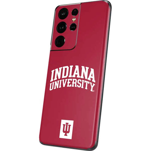 Indiana University Hoosiers Galaxy S21 Ultra 5G Skin