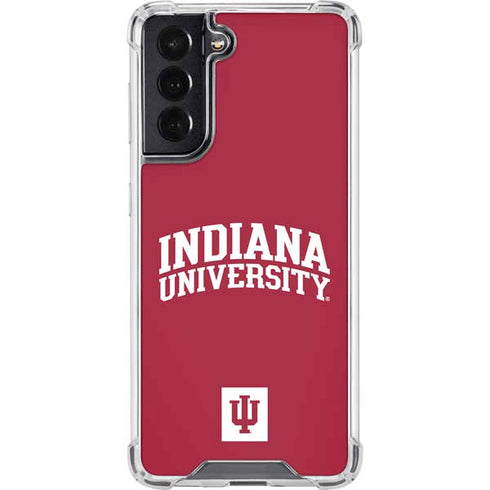 Indiana University Hoosiers Galaxy S22 Clear Case