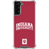 Indiana University Hoosiers Galaxy S22 Plus Clear Case