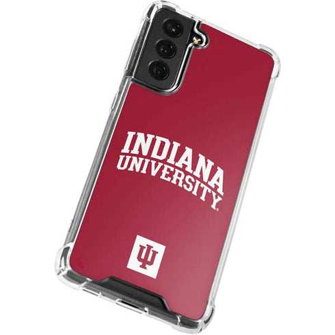 Indiana University Hoosiers Galaxy S22 Plus Clear Case