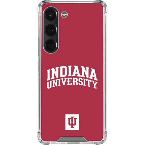 Indiana University Hoosiers Galaxy S23 Clear Case